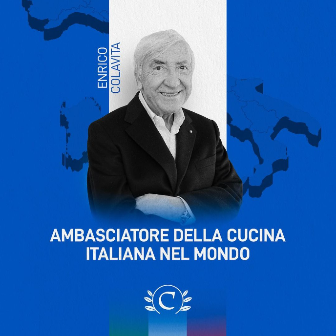 Enrico Colavita è Ambasciatore della Cucina Italiana nel mondo