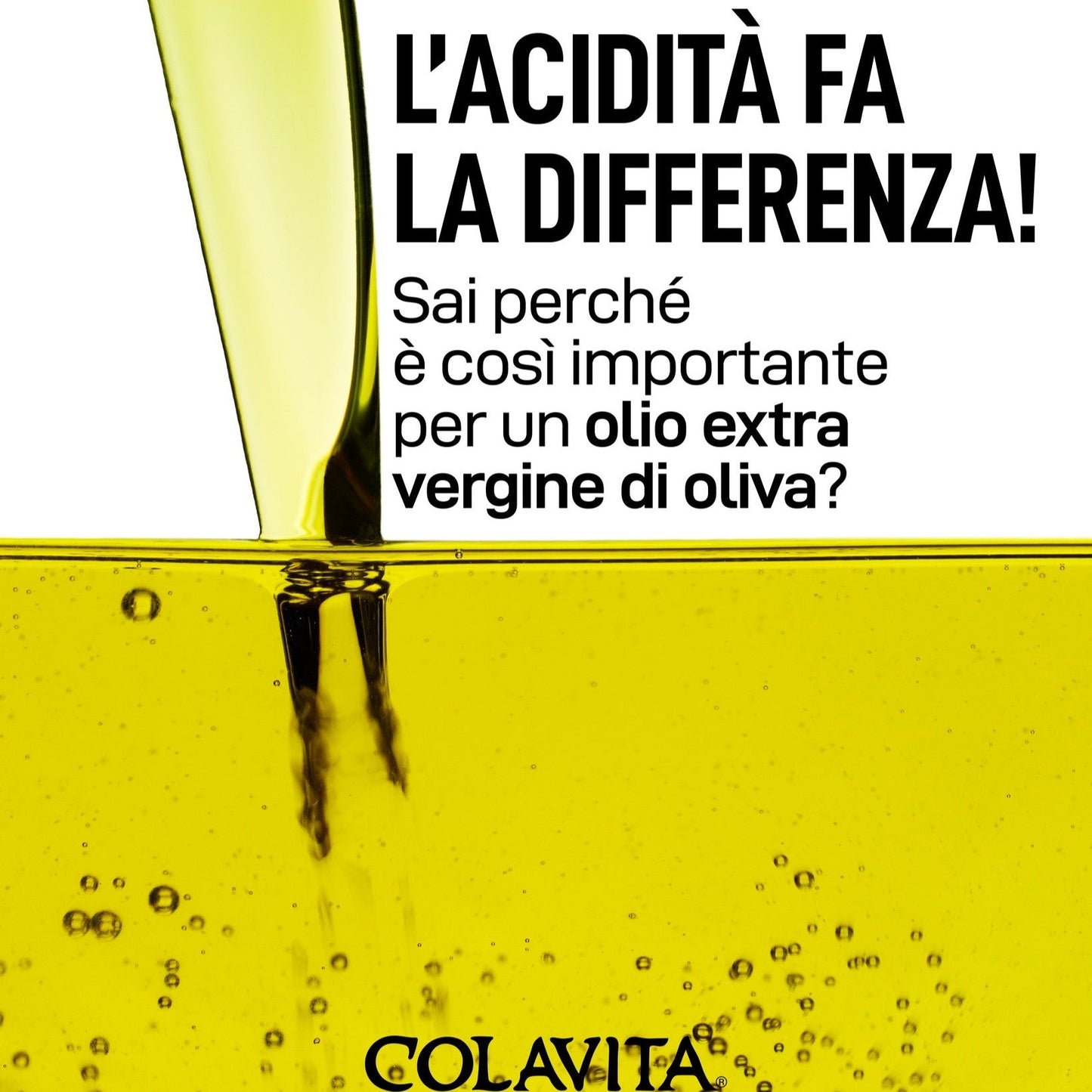 A Scuola di Olio - L'acidità