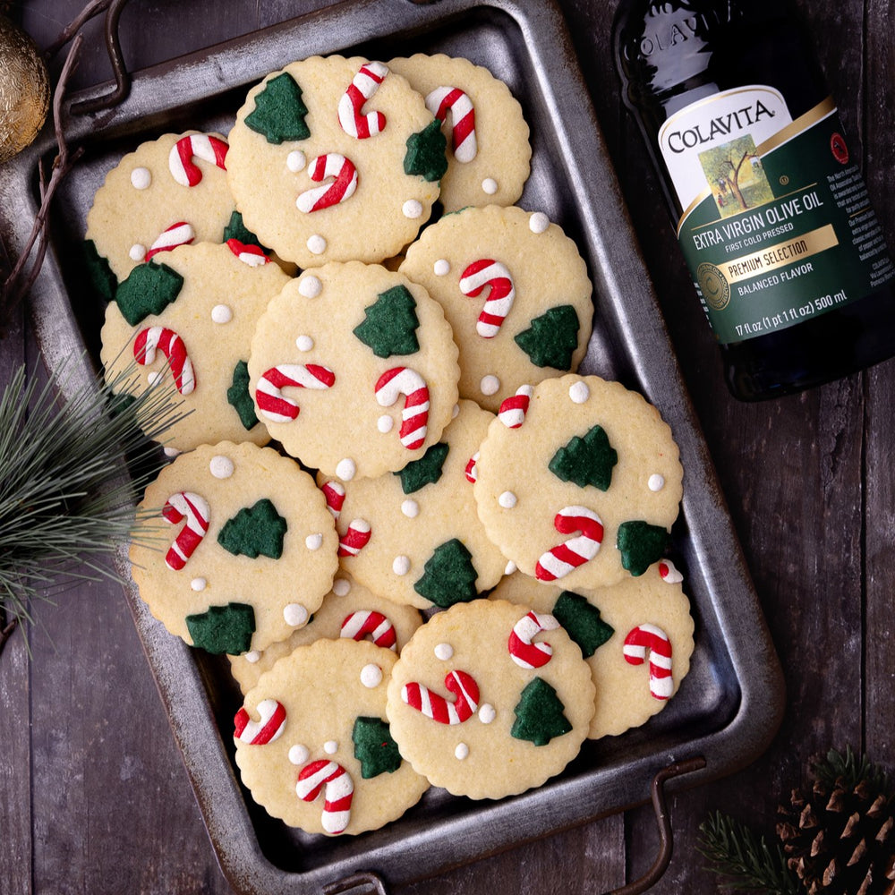 Biscotti natalizi all'olio evo