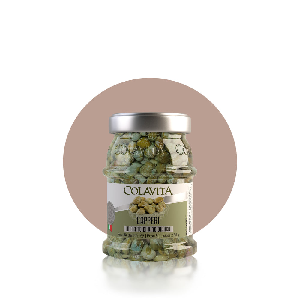 Capers in White Wine Vinegar