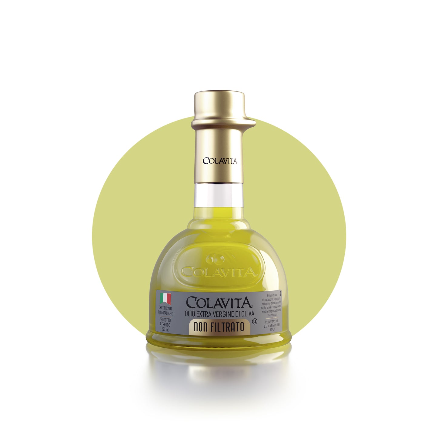 
                  
                    Olio Extra Vergine di Oliva Non Filtrato
                  
                